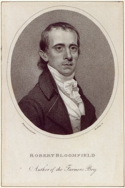 Robert Bloomfield, engraved by William Ridley, published in the 